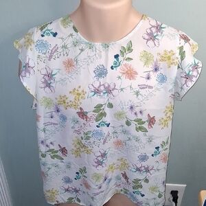 Floral Delight Women's Blouse